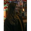 Jingle Bell Heist Olivia Holt Long Coat