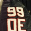 Button jj watt houston texans varsity jacket