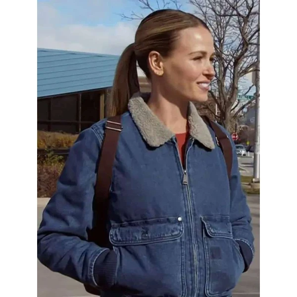 Jocelyn Hudon Chicago Fire S14 Blue Denim Jacket
