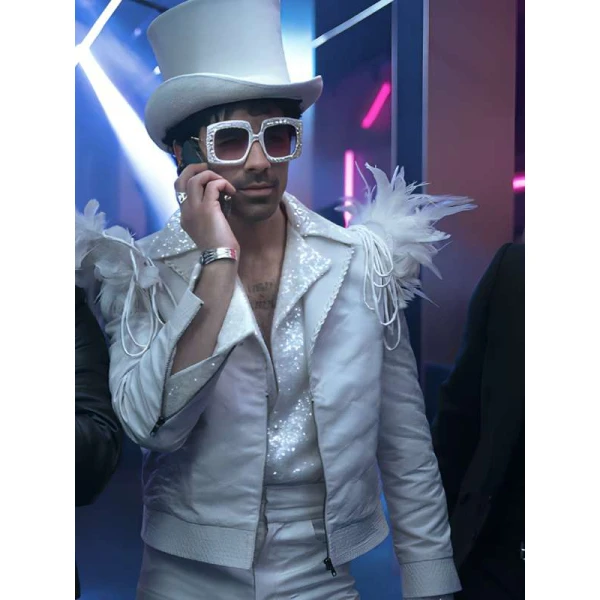 Joe Jonas A Very Jonas Christmas Movie White Jacket