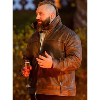 Joe Marler The Celebrity Traitors Leather Jacket