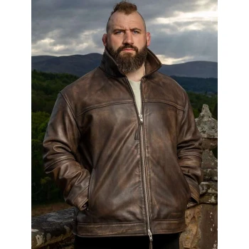 Joe Marler The Celebrity Traitors Leather Jacket