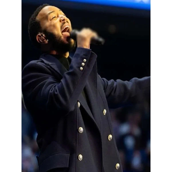 John Legend Wool Coat
