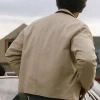 John Magaro The Mastermind Beige Jacket