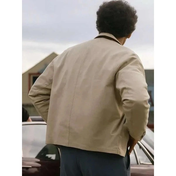 John Magaro The Mastermind Beige Jacket