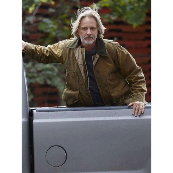 John Ralston Bitten Brown Cotton Jacket John Ralston Bitten Brown Cotton Jacket
