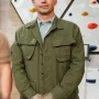 John Solomon On Brand With Jimmy Fallon Green Jacket