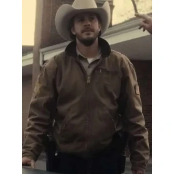 Johnny Simmons Bad Man Brown Cotton Jacket