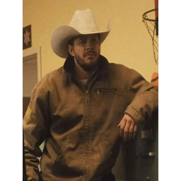 Johnny Simmons Bad Man Brown Cotton Jacket