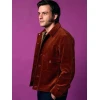 Jonathan Bailey Bridgerton Brown Jacket
