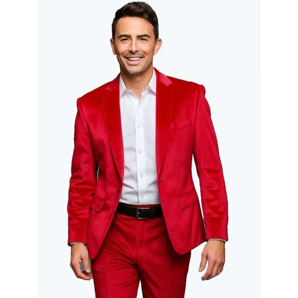 Jonathan Bennett Finding Mr. Christmas Red Suit