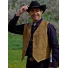 Jonathan Bennett Finding Mr. Christmas S02 Leather Vest