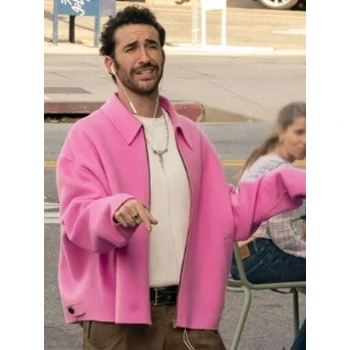 Jordan Firstman I Love LA S01 Pink Jacket