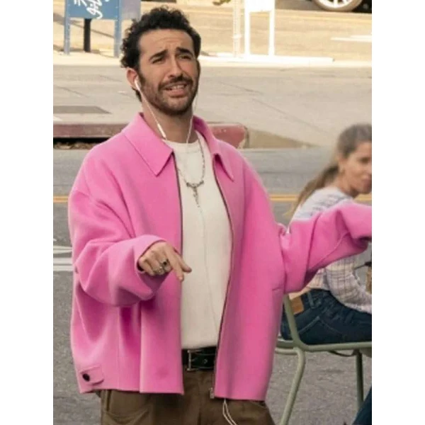 Jordan Firstman I Love LA S01 Pink Jacket