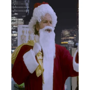 Jordan Laesch Christmas Eve Red Santa Coat