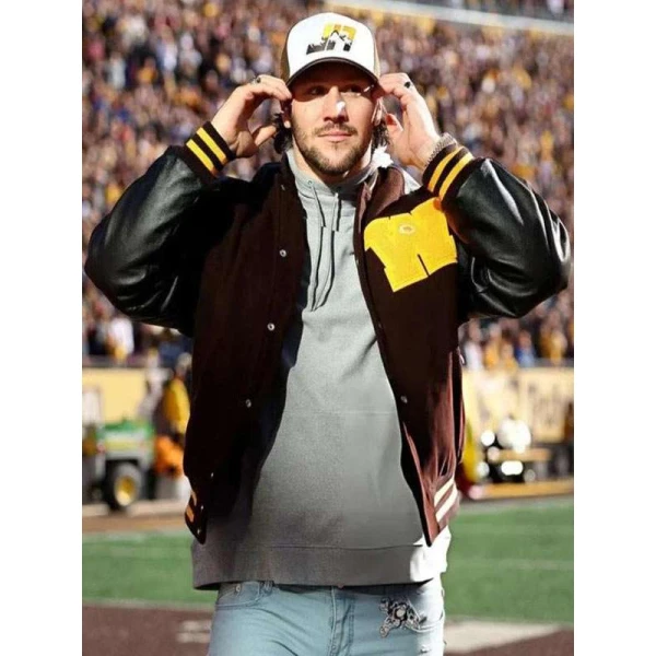 Josh Allen Retirement Ceremony Varsity Jacket