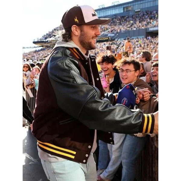 Josh Allen Retirement Ceremony Varsity Jacket