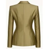 Joy To The World Emmanuelle Chriqui Golden Blazer