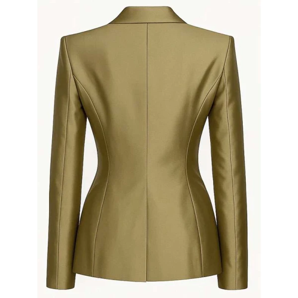 Joy To The World Emmanuelle Chriqui Golden Blazer