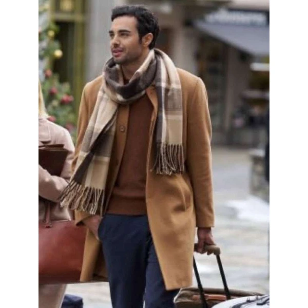 Julien Marlon Samani An Alpine Holiday Brown Coat