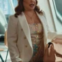Justina Machado Matlock S02 White Blazer