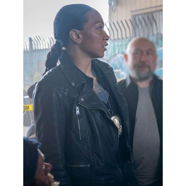 Kali Reis Mercy Black Leather Jacket Kali Reis Mercy Black Leather Jacket