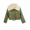 Kartiah Vergara All Her Fault Green Sherpa Jacket