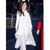 Kate Middleton Christmas Carol White Coat