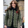 Kate Middleton Green Quilted Jacket
