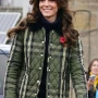 Kate Middleton Green Quilted Jacket