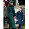 Kate Middleton Green Wool Coat
