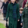 Kate Middleton Green Wool Coat