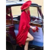 Kate Middleton Horse Guard Parade Red Bow Coat