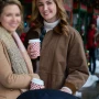 Katherine Barrell The Christmas Baby Brown Jacket