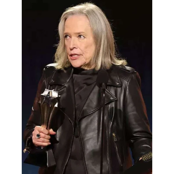 Kathy Bates Matlock Black Leather Jacket