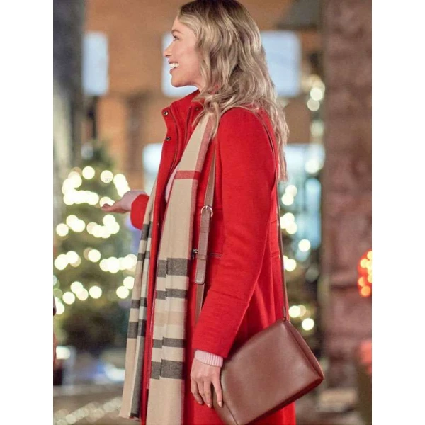 Katrina Bowden The Most Colorful Time of the Year Red Coat Katrina Bowden The Most Colorful Time of the Year Red Coat
