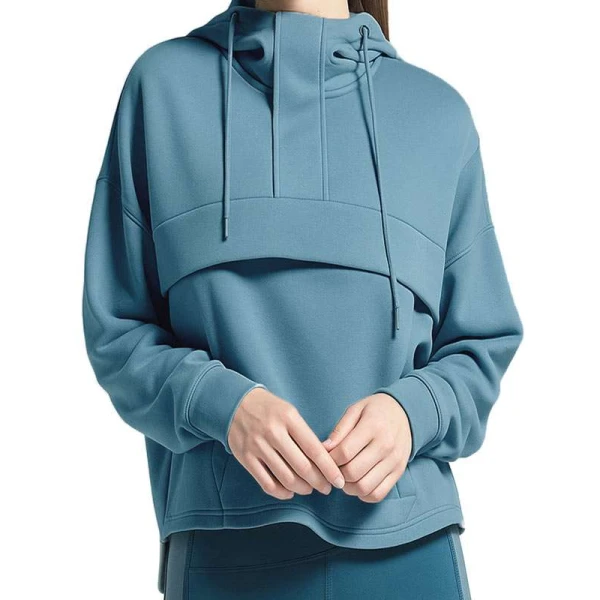 Kaya Scodelario Adulthood Blue Hoodie