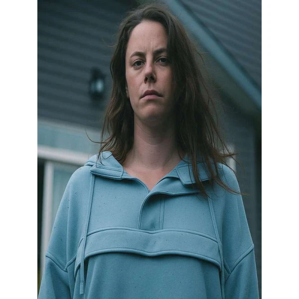 Kaya Scodelario Adulthood Blue Hoodie