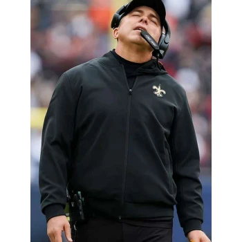 Kellen Moore Black Hooded Jacket