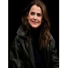 Keri Russell The Diplomat S03 Black Leather Jacket