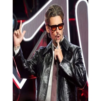 Kevan Kenney MTV Awards Black Leather Jacket