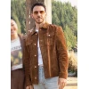 Kevin Jonas Camp Rock 3 Brown Leather Jacket