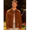 Kevin Jonas Camp Rock 3 Brown Leather Jacket