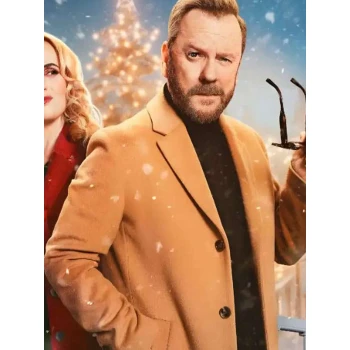 Kiefer Sutherland Tinsel Town Brown Coat