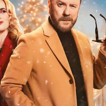Kiefer Sutherland Tinsel Town Brown Coat