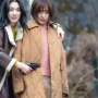 Kim Bo-ra Queen Mantis Quilted Coat