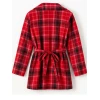 Kimberley Sustad Merry Christmas Ted Cooper Plaid Coat