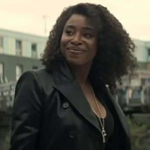 Kirby Howell-Baptiste The Sandman S02 Leather Coat Kirby Howell-Baptiste The Sandman S02 Leather Coat