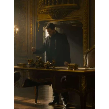 Kit Harington The Family Plan 2 Black Coat