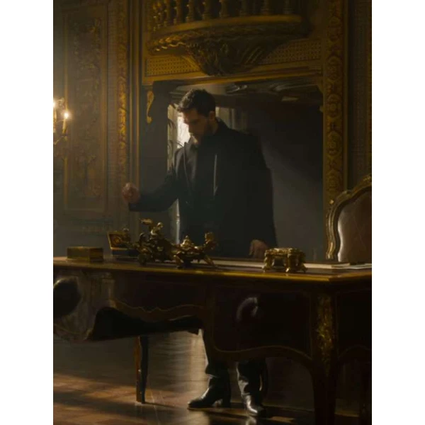 Kit Harington The Family Plan 2 Black Coat